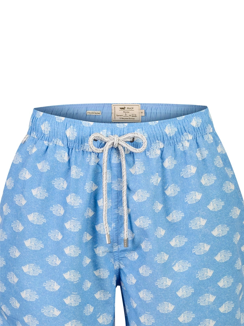 Traje De Baño Hombre Izam Celeste Rockford - 4