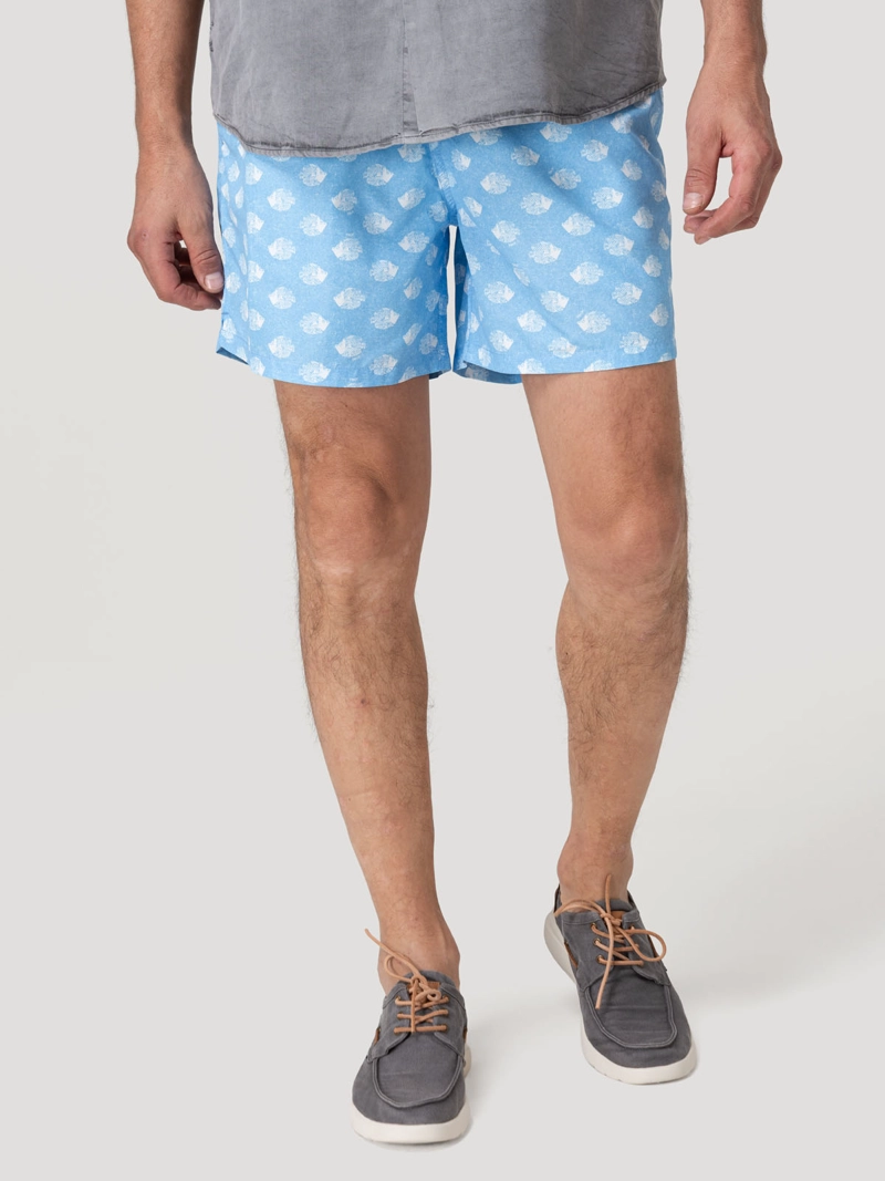 Traje De Baño Hombre Izam Celeste Rockford - 5