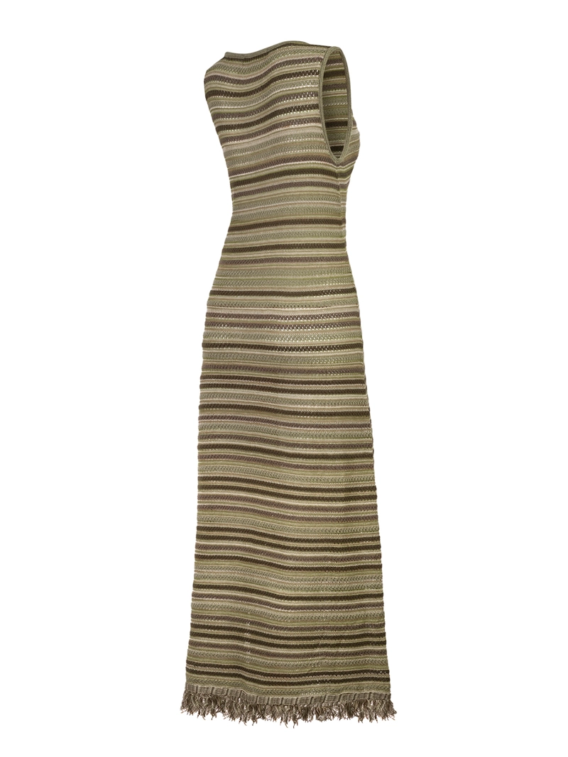 VESTIDO ALGODON MUJER MEADOW VERDE ROCKFORD - 2