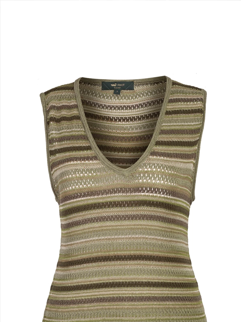 VESTIDO ALGODON MUJER MEADOW VERDE ROCKFORD - 4
