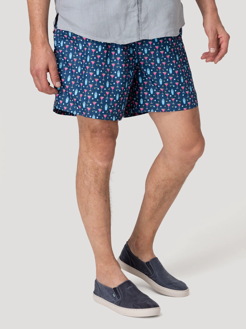 Traje De Baño Hombre Izam Azul Rockford - 5