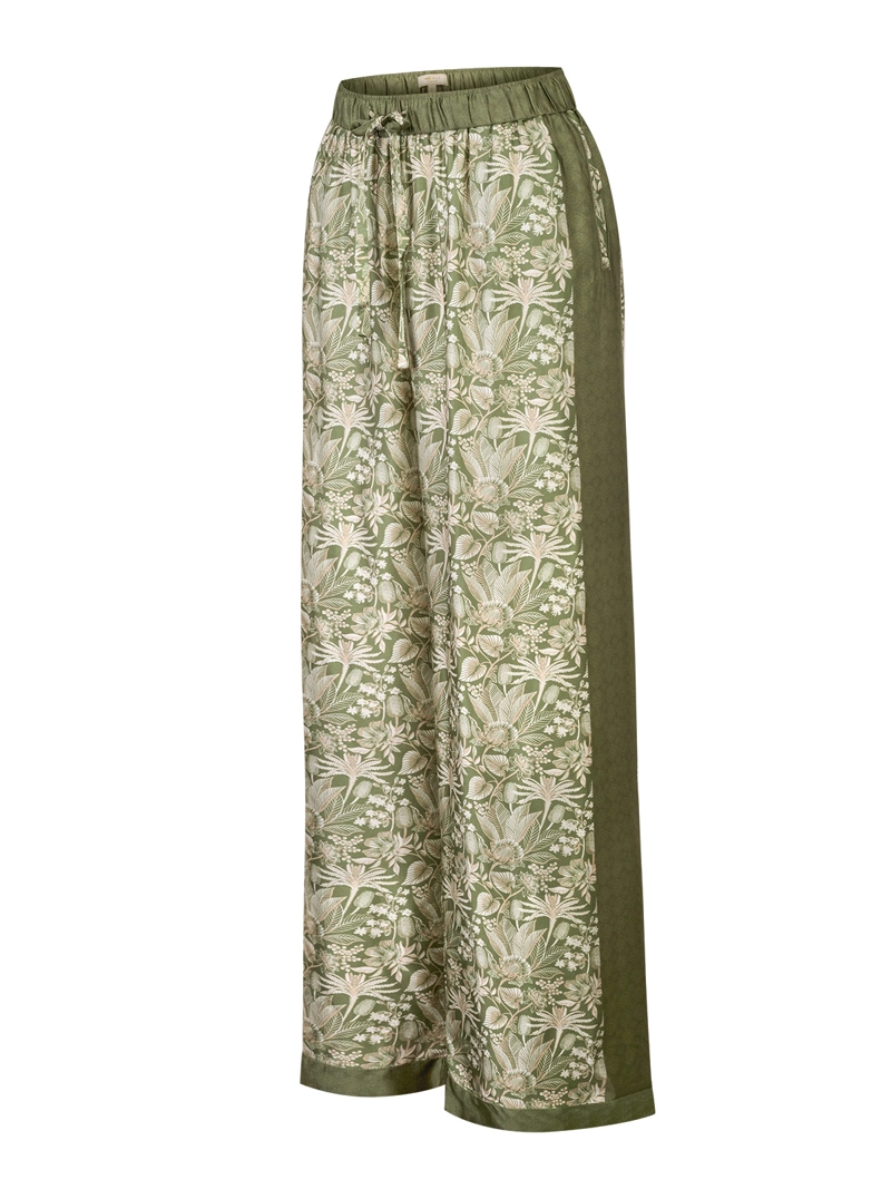 PANTALON RAYON MUJER LUNEA VERDE ROCKFORD - 1