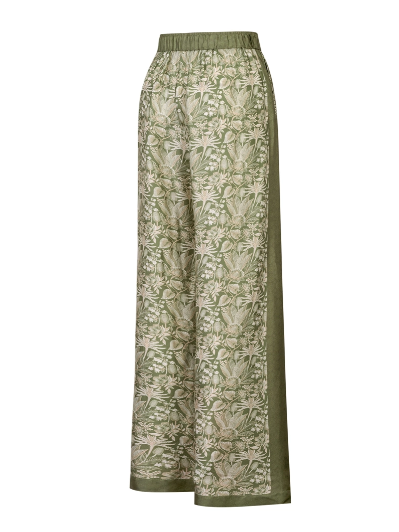 PANTALON RAYON MUJER LUNEA VERDE ROCKFORD - 2