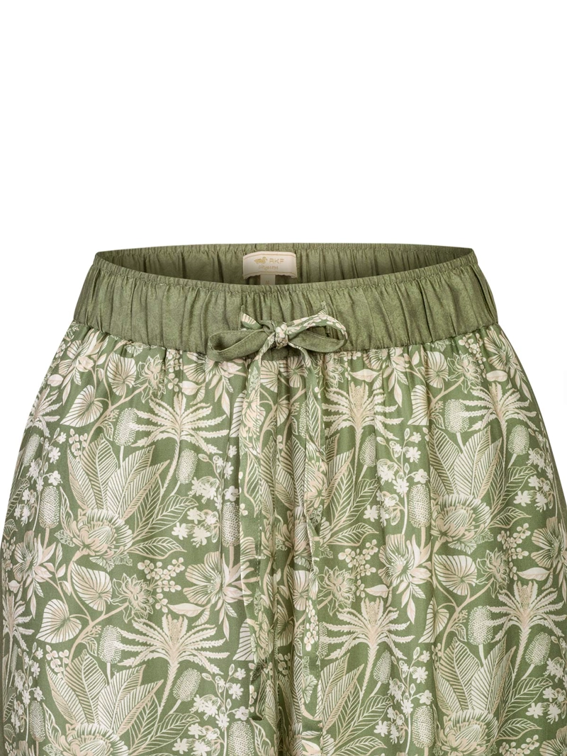 PANTALON RAYON MUJER LUNEA VERDE ROCKFORD - 4
