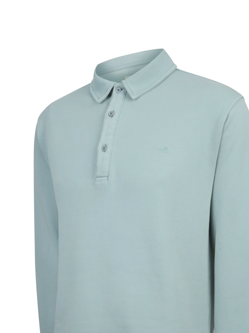 POLERON ALGODON ORGANICO HOMBRE ROUTE VERDE ROCKFORD - 4