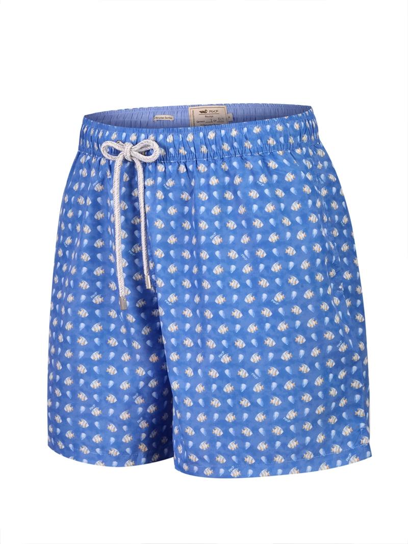 Traje De Baño Hombre Izam Marino Rockford - 1
