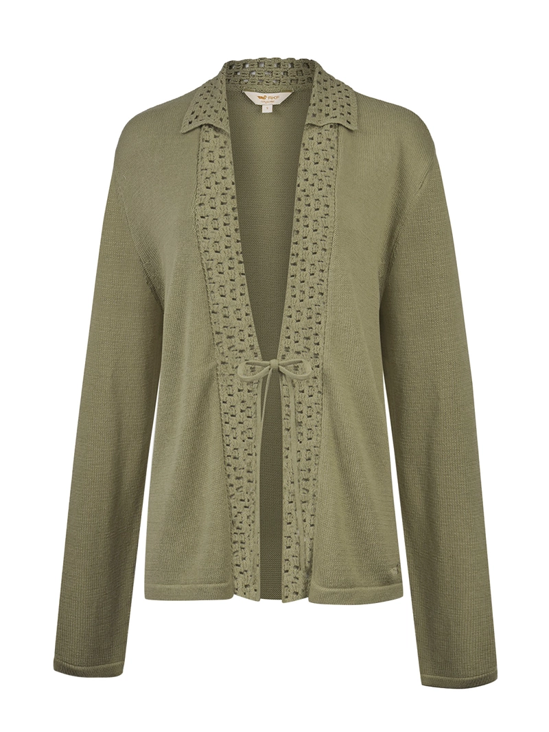 SWEATER ALGODON ORGANICO MUJER ANGELONIA VERDE ROCKFORD - 1