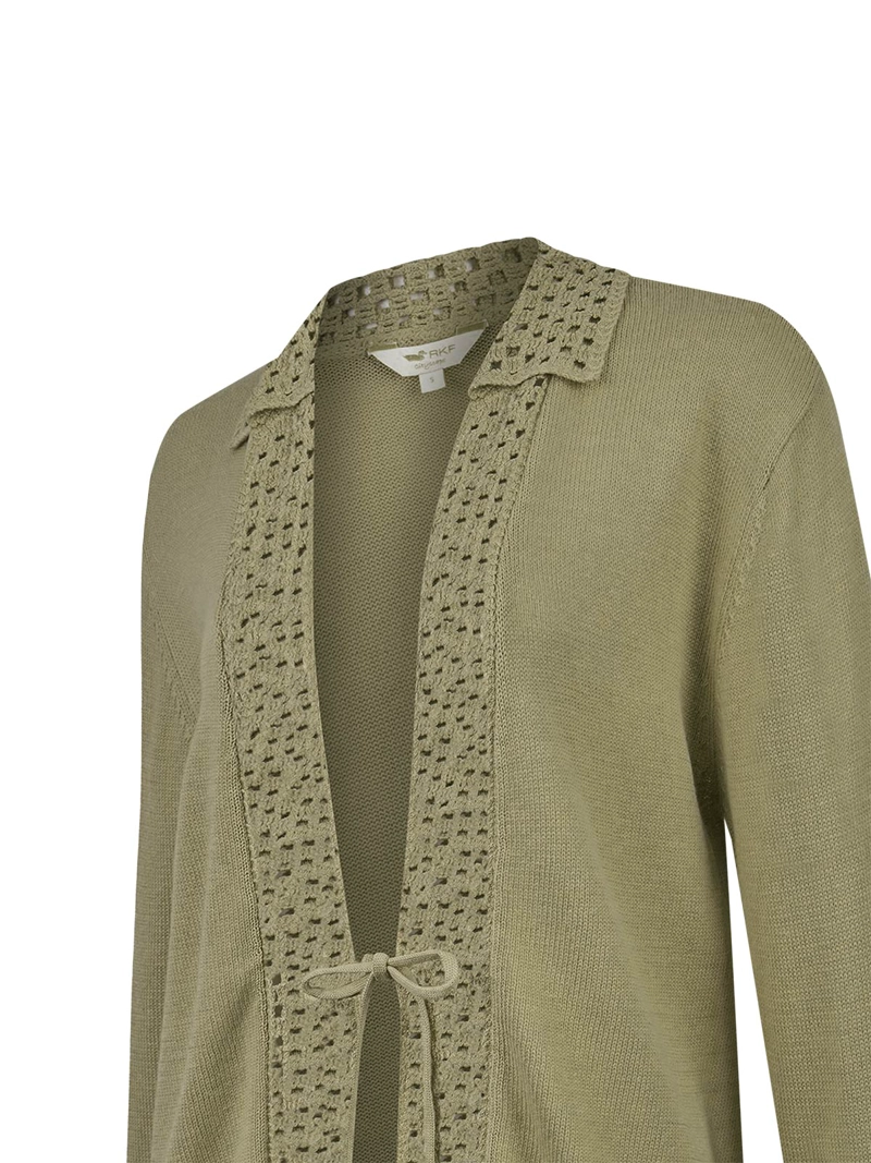 SWEATER ALGODON ORGANICO MUJER ANGELONIA VERDE ROCKFORD - 4