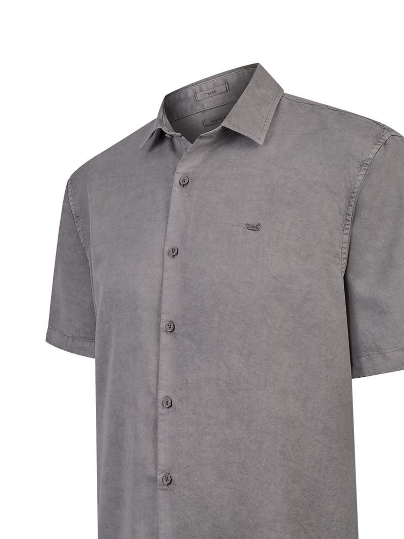 CAMISA TENCEL HOMBRE TENPRO AZUL ROCKFORD - 4