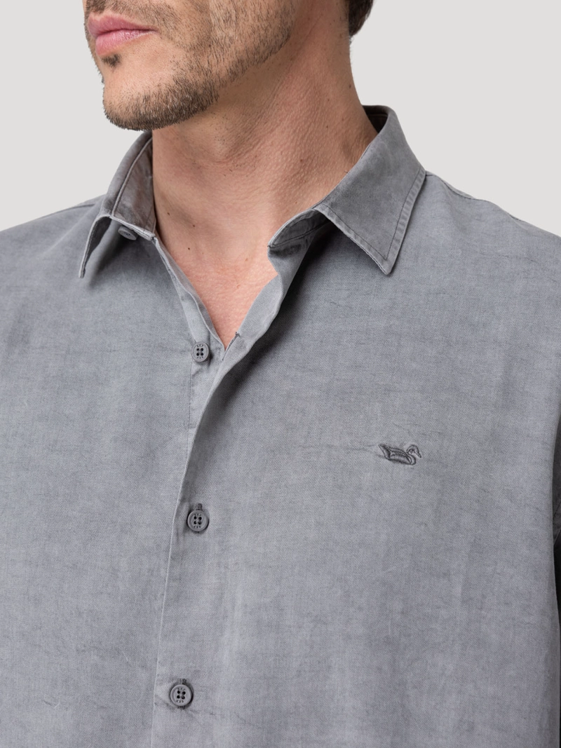 CAMISA TENCEL HOMBRE TENPRO AZUL ROCKFORD - 7