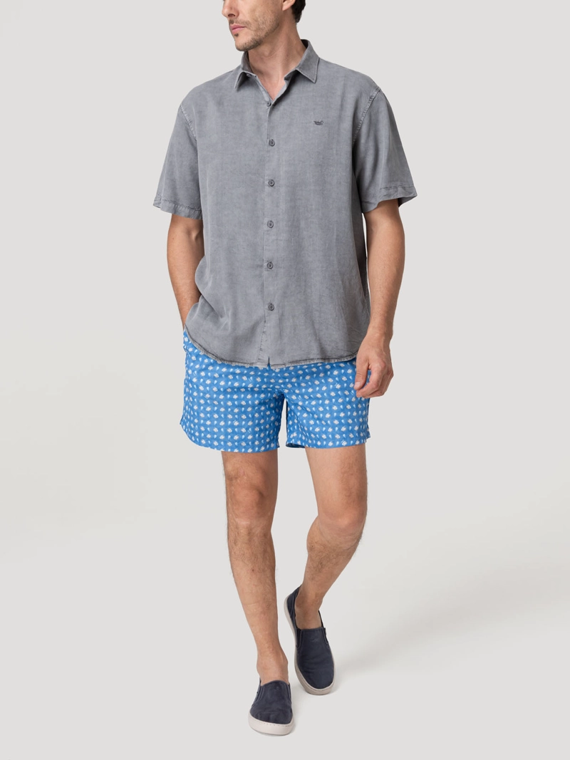 CAMISA TENCEL HOMBRE TENPRO AZUL ROCKFORD - 8