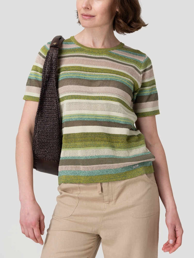 POLERA ALGODON MUJER MAROVA VERDE ROCKFORD - 5