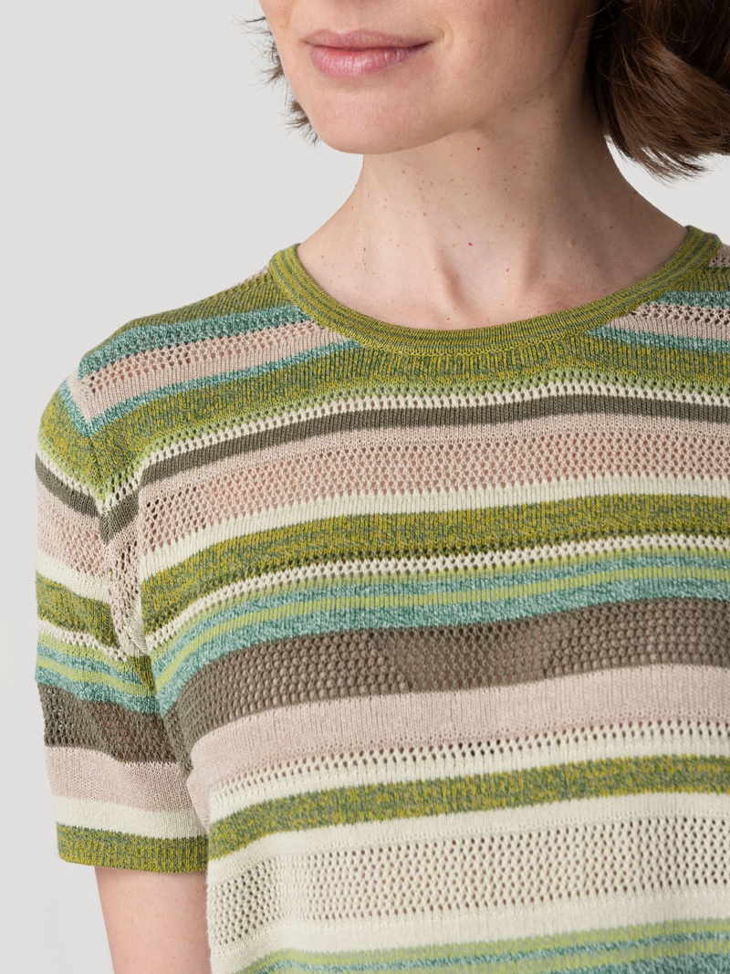 POLERA ALGODON MUJER MAROVA VERDE ROCKFORD - 7