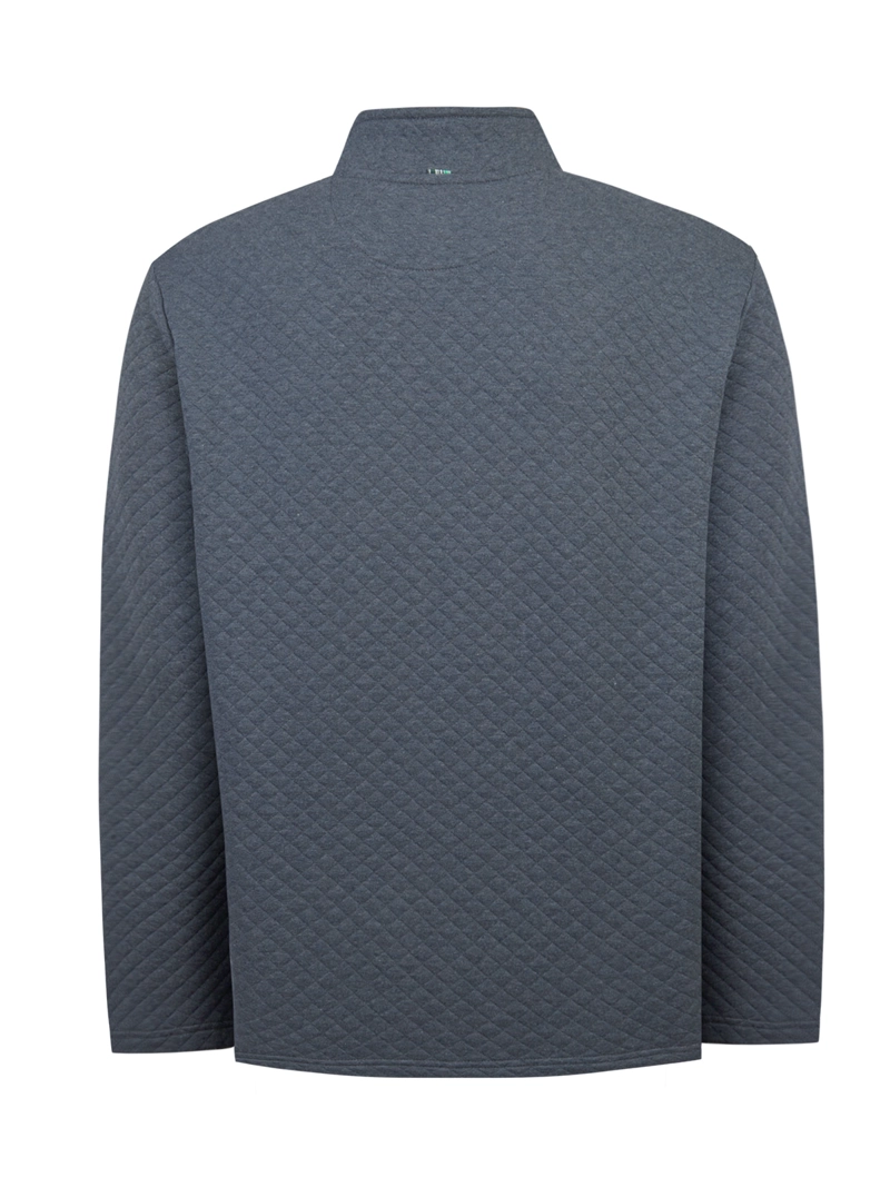 POLERON ALGODON ORGANICO HOMBRE GENOVA AZUL ROCKFORD - 2