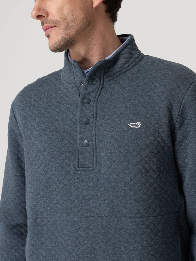 POLERON ALGODON ORGANICO HOMBRE GENOVA AZUL ROCKFORD - 7