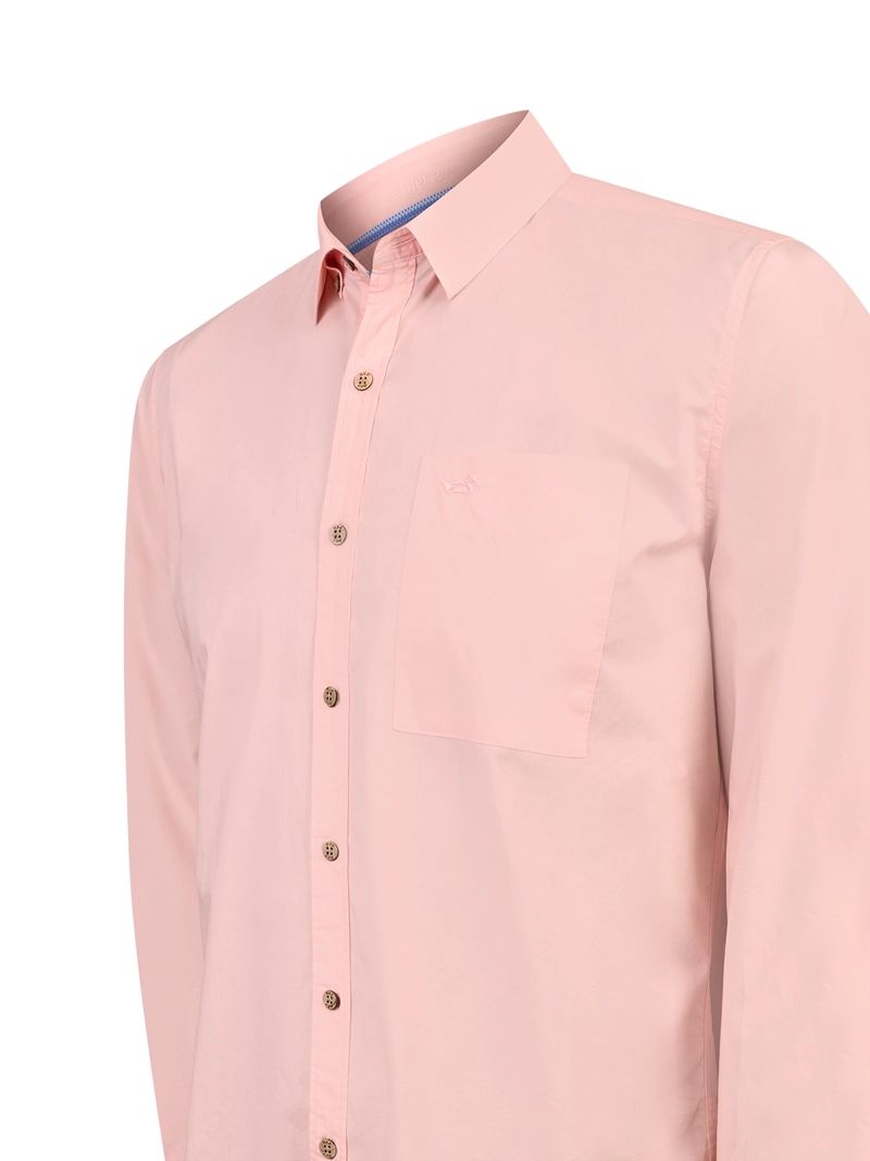 CAMISA ALGODON ORGANICO HOMBRE GALITON ROSADO ROCKFORD - 4