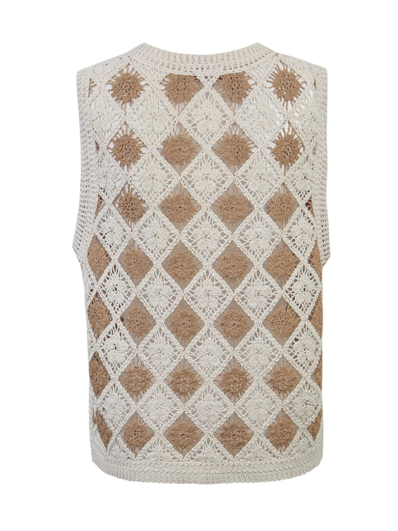 POLERA ALGODON ORGANICO MUJER RIMBOW BEIGE ROCKFORD - 2