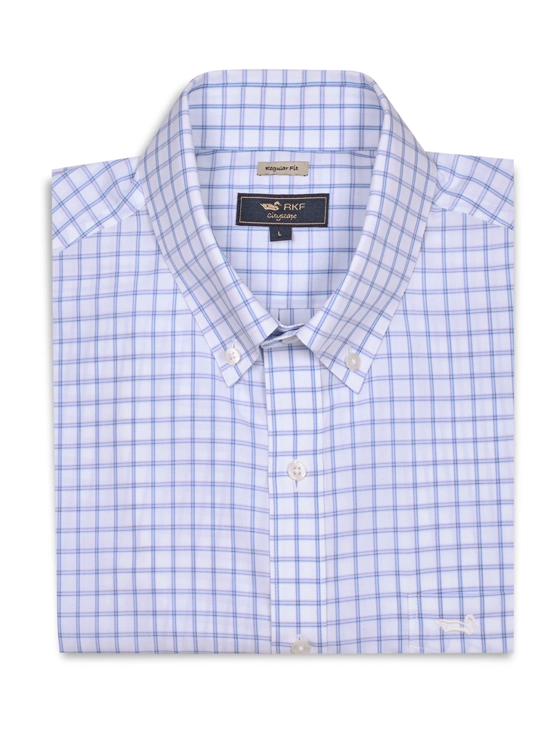 CAMISA CUELLO BUTTON-DOWN HOMBRE WF PB LILA ROCKFORD - 1