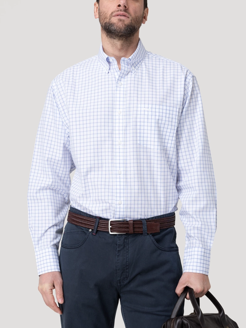 CAMISA CUELLO BUTTON-DOWN HOMBRE WF PB LILA ROCKFORD - 7