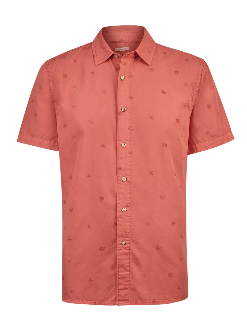 CAMISA TENCEL HOMBRE TENCELPRINT ROJO ROCKFORD - 1