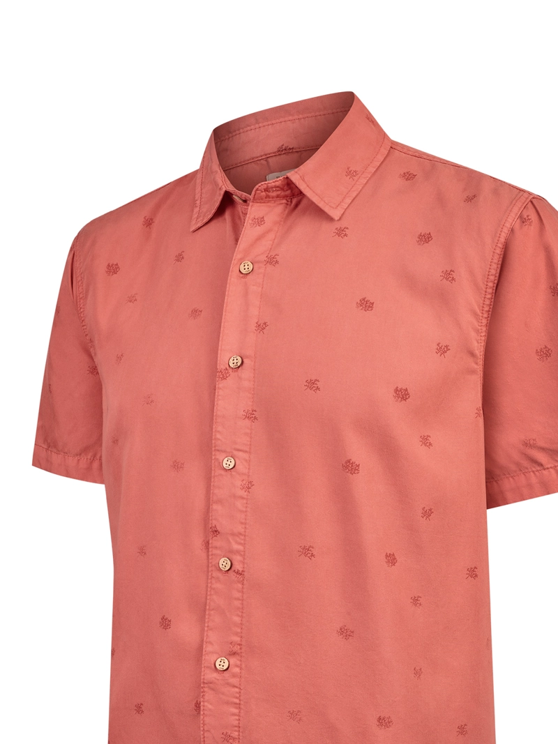 CAMISA TENCEL HOMBRE TENCELPRINT ROJO ROCKFORD - 4