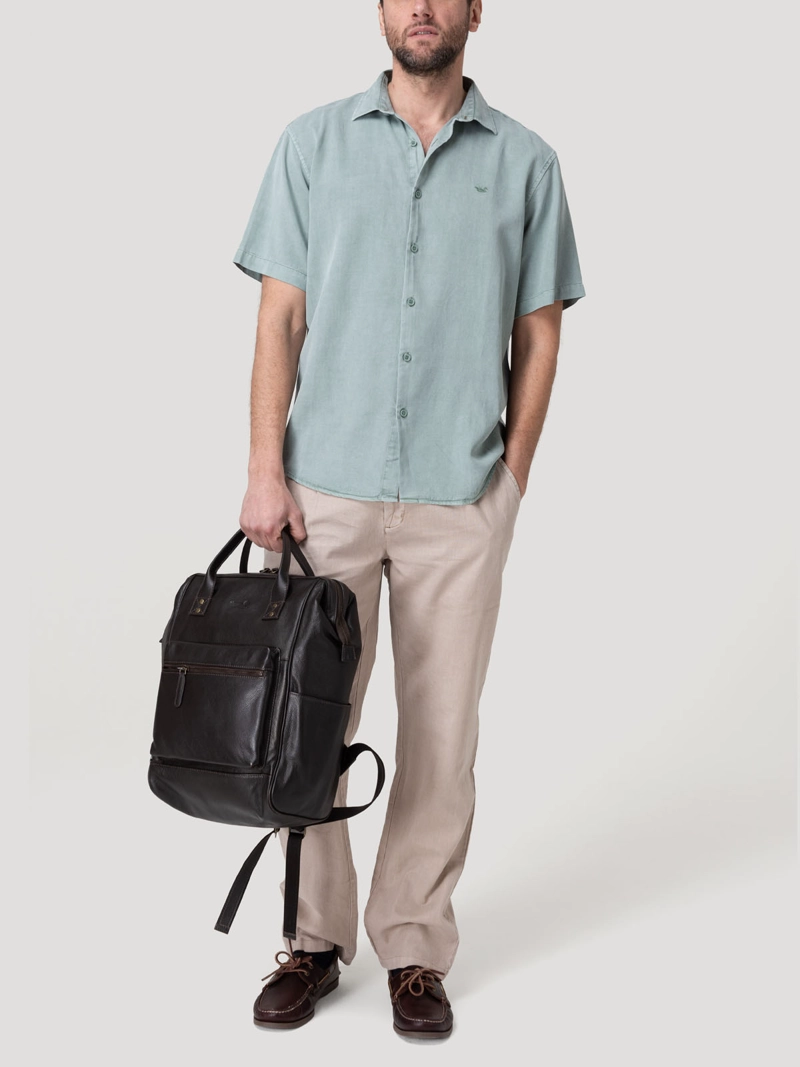 CAMISA TENCEL HOMBRE TENPRO CELESTE ROCKFORD - 8