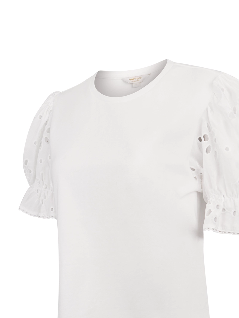 POLERA FIBRAS NATURALES MUJER VERBENA BLANCO ROCKFORD - 4