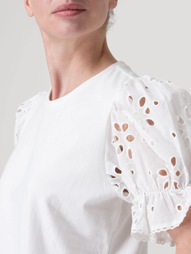 POLERA FIBRAS NATURALES MUJER VERBENA BLANCO ROCKFORD - 7