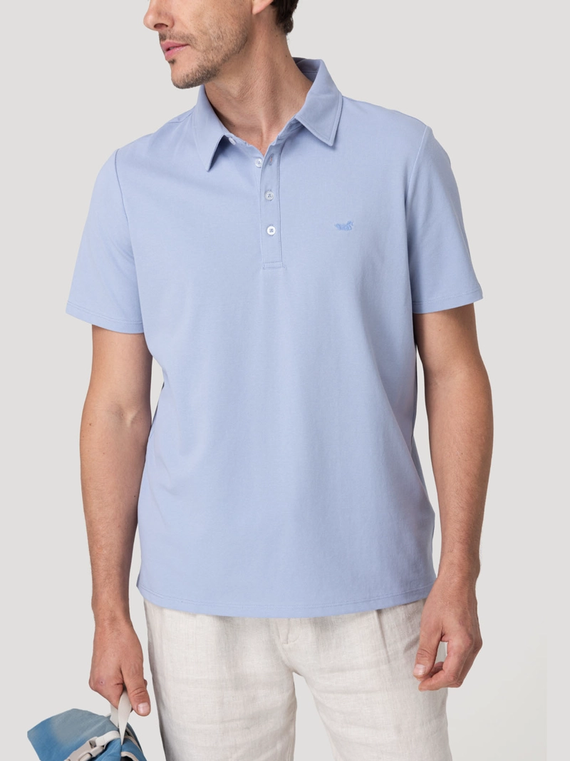 POLERA ALGODON HOMBRE PADUA CELESTE ROCKFORD - 5