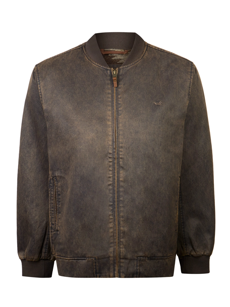 CHAQUETA ALGODON HOMBRE ALBOR CAFE  ROCKFORD - 1