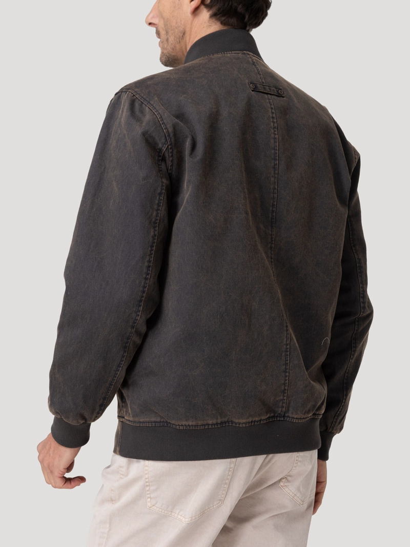 CHAQUETA ALGODON HOMBRE ALBOR CAFE  ROCKFORD - 6