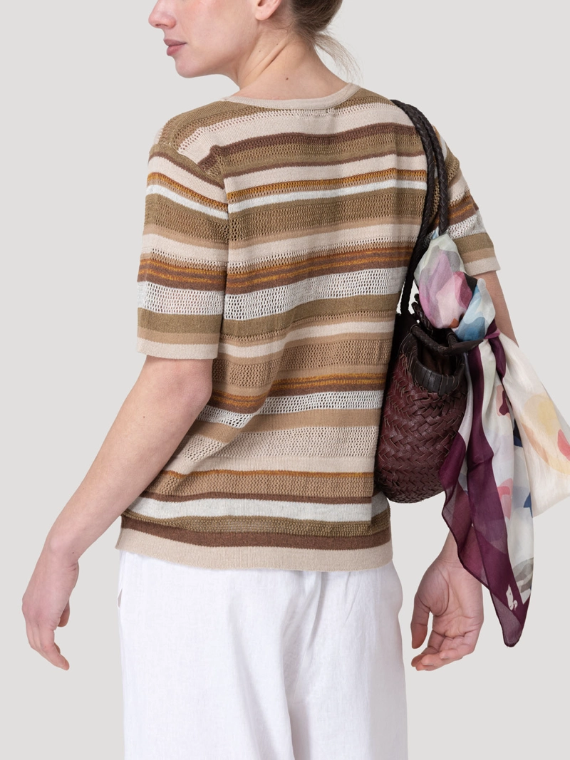 POLERA ALGODON MUJER MAROVA CAFE  ROCKFORD - 6
