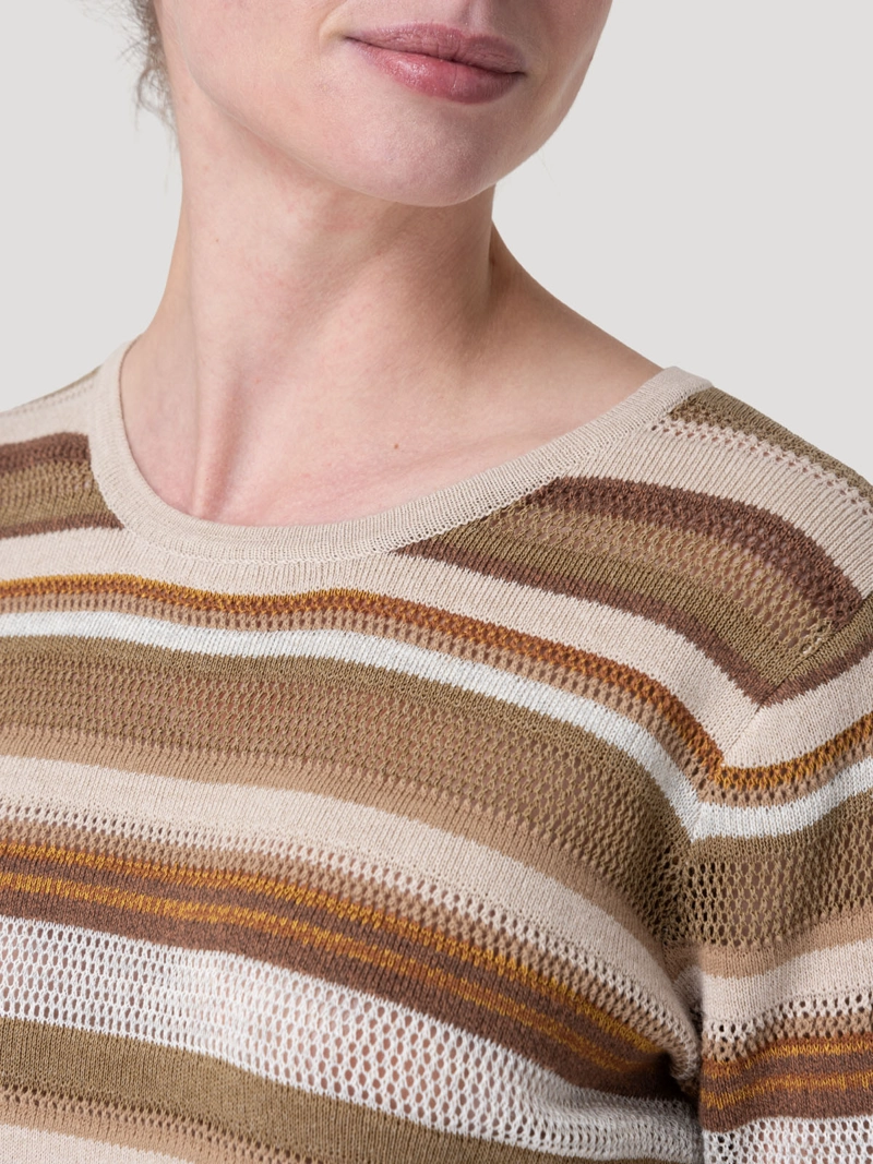 POLERA ALGODON MUJER MAROVA CAFE  ROCKFORD - 7
