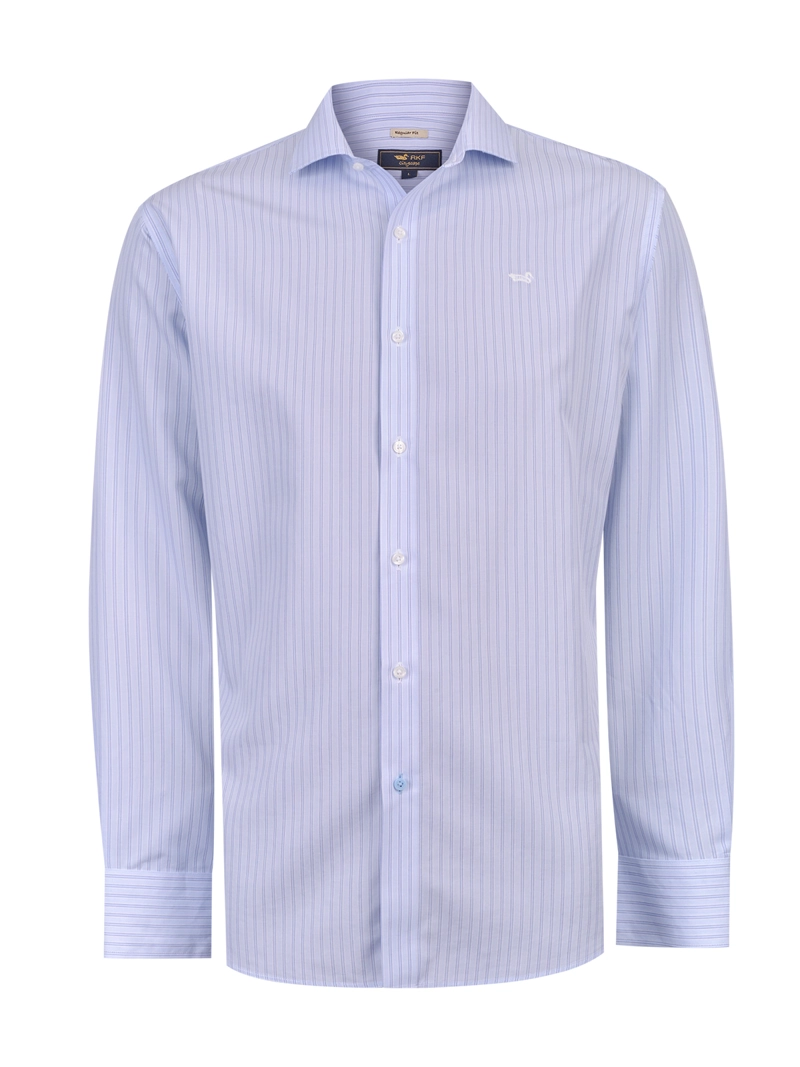 CAMISA CUELLO ITALIANO HOMBRE WF PC GRIS ROCKFORD - 2