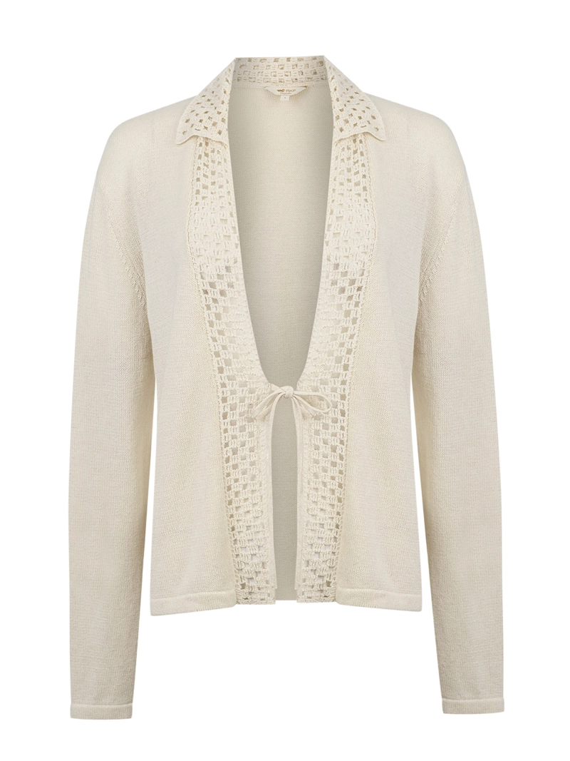 SWEATER ALGODON ORGANIC MUJER ANGELONIA BEIG ROCKFORD - 1