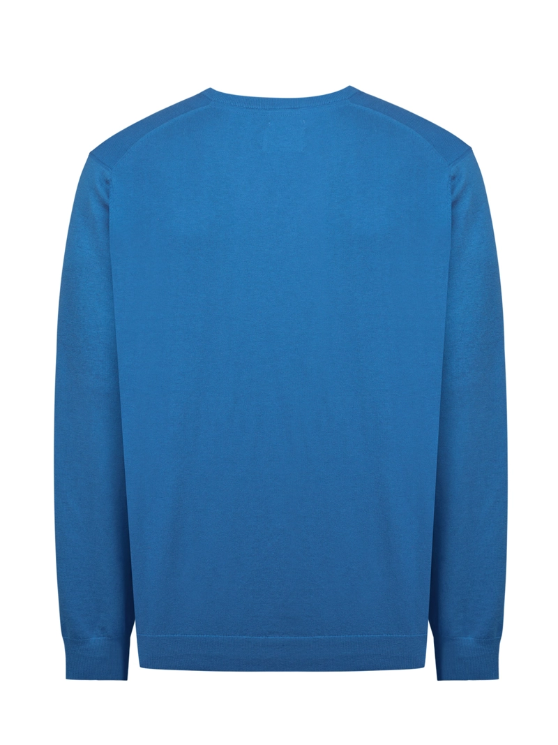 SWEATER ALGODON ORGANICO HOMBRE ANGRIV AZUL ROCKFORD - 2