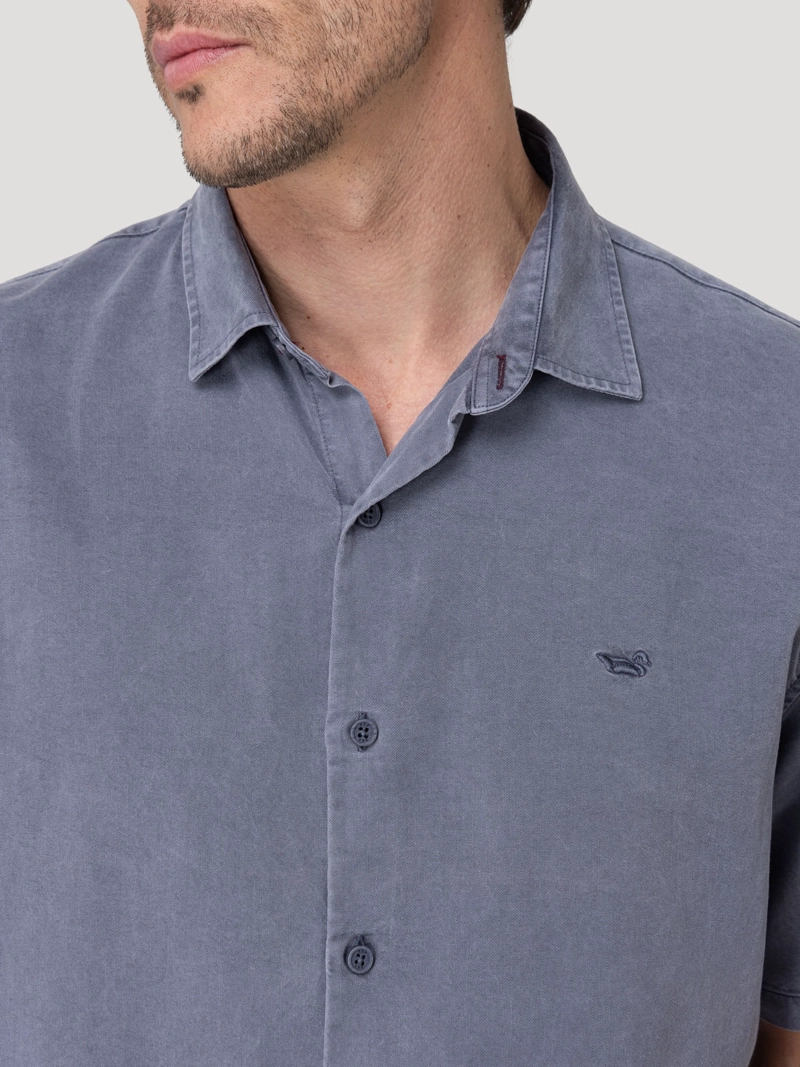 CAMISA TENCEL HOMBRE TENPRO AZUL OSCURO ROCKFORD - 7