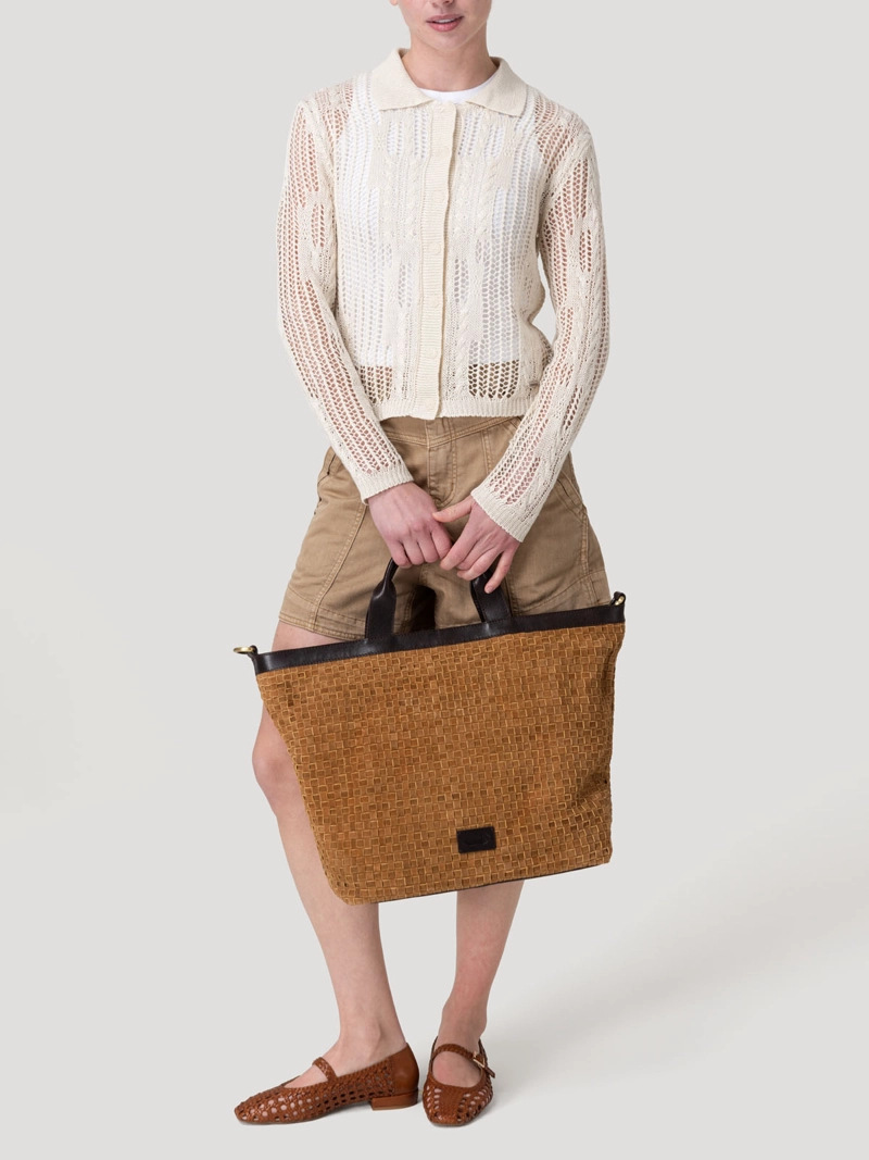 SWEATER LINO MUJER LUMEN BEIGE ROCKFORD - 8