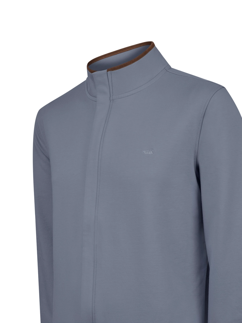 POLERON ALGODON ORGANICO HOMBRE RIMINI AZUL ROCKFORD - 4