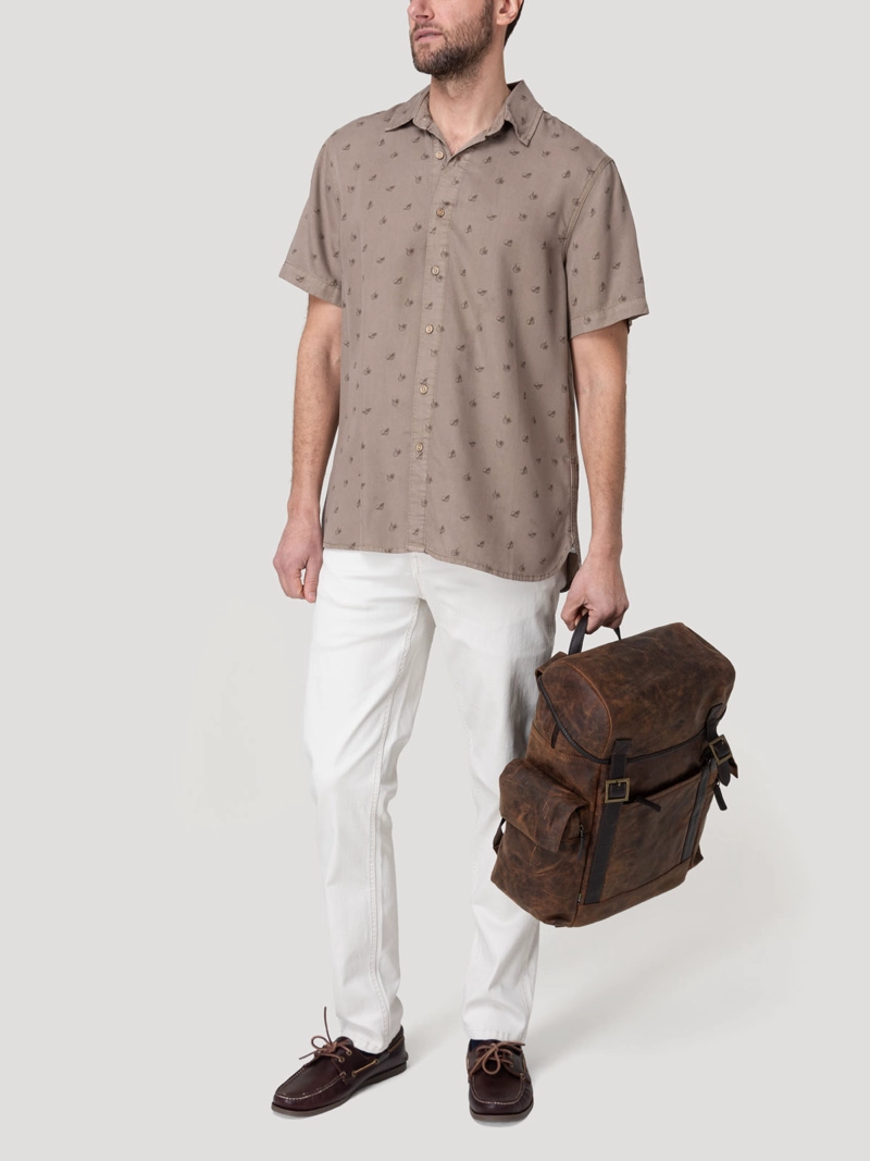 CAMISA TENCEL HOMBRE TENCELPRINT CAFE  ROCKFORD - 8