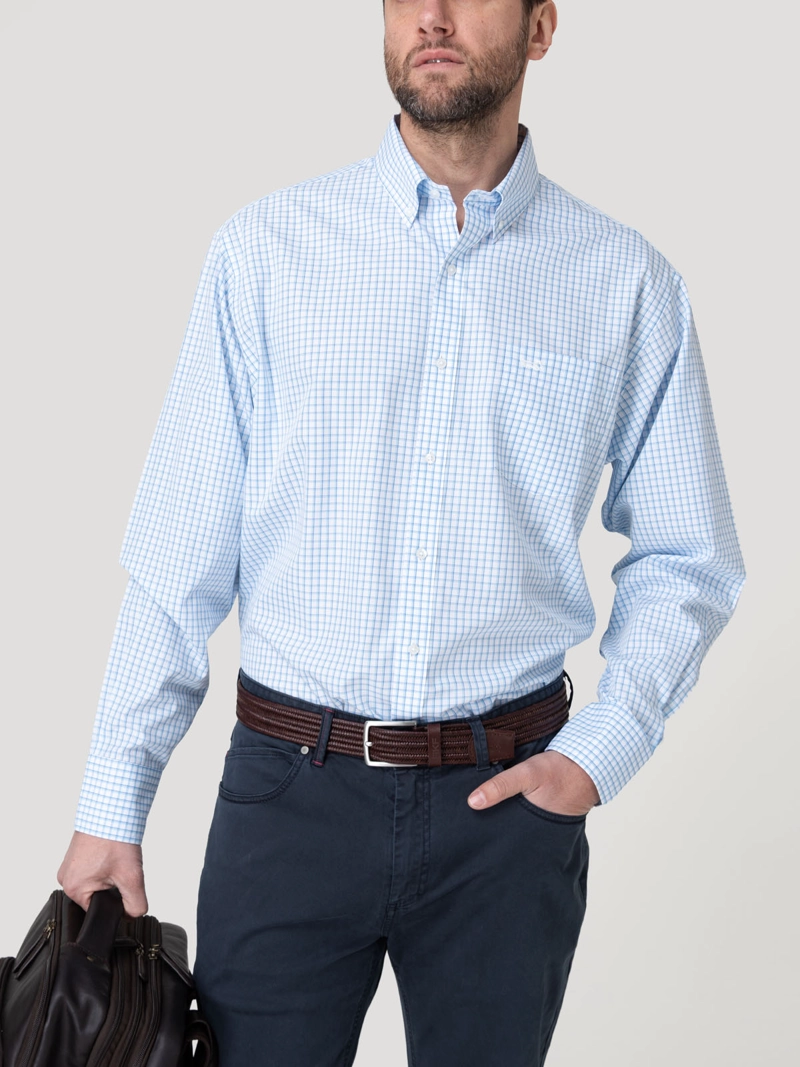 CAMISA CUELLO BUTTON-DOWN HOMBRE WF PB CELESTE ROCKFORD - 7