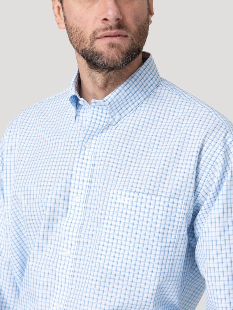 CAMISA CUELLO BUTTON-DOWN HOMBRE WF PB CELESTE ROCKFORD - 9