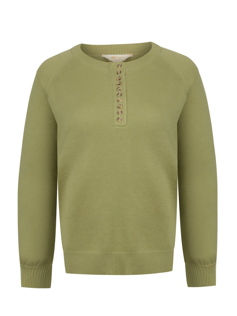 SWEATER POLIE STER MUJER OMAHA VERDE ROCKFORD - 1