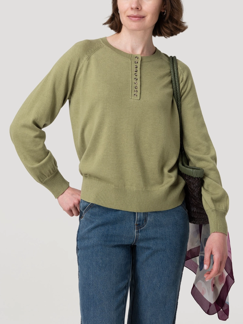 SWEATER POLIE STER MUJER OMAHA VERDE ROCKFORD - 5