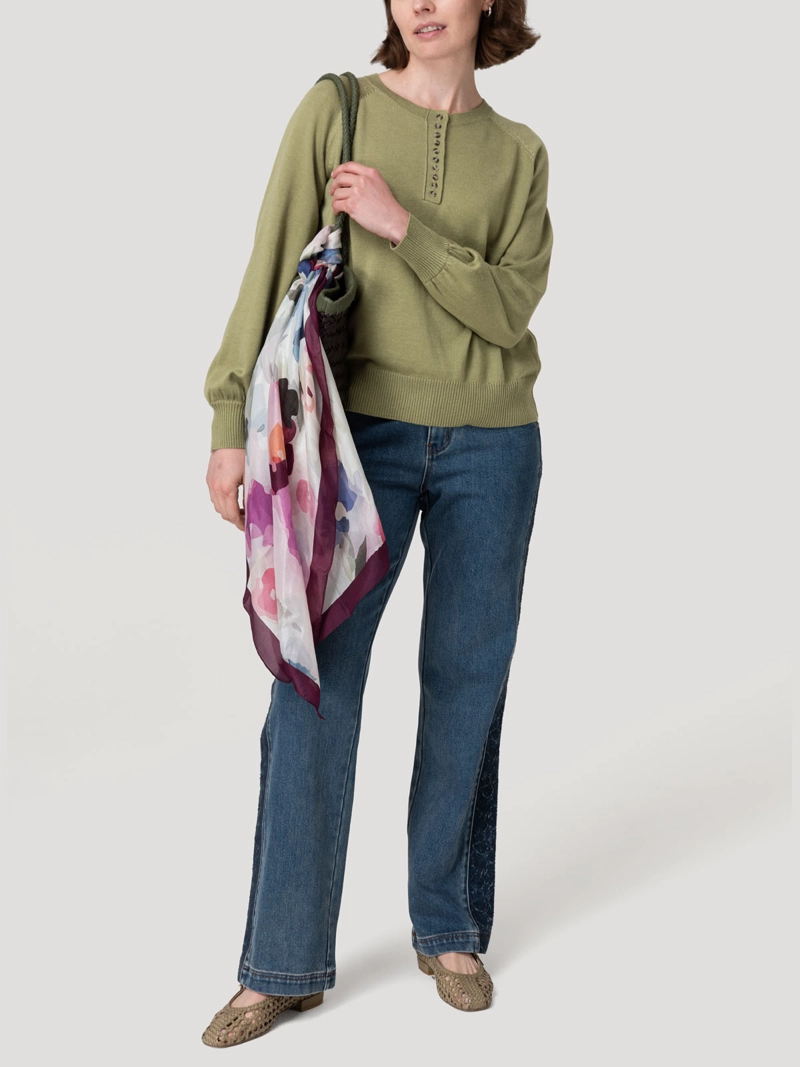 SWEATER POLIE STER MUJER OMAHA VERDE ROCKFORD - 8