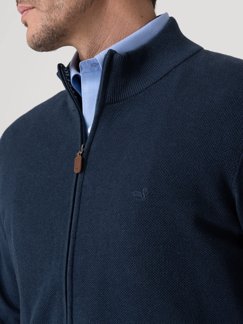 SWEATER ALGODON ORGANICO HOMBRE BILBAOFULL AZU ROCKFORD - 7
