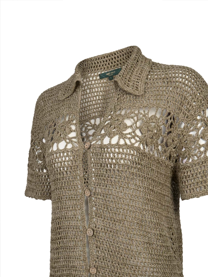 SWEATER ALGODON ORGANICO MUJER CROVA VERDE ROCKFORD - 4