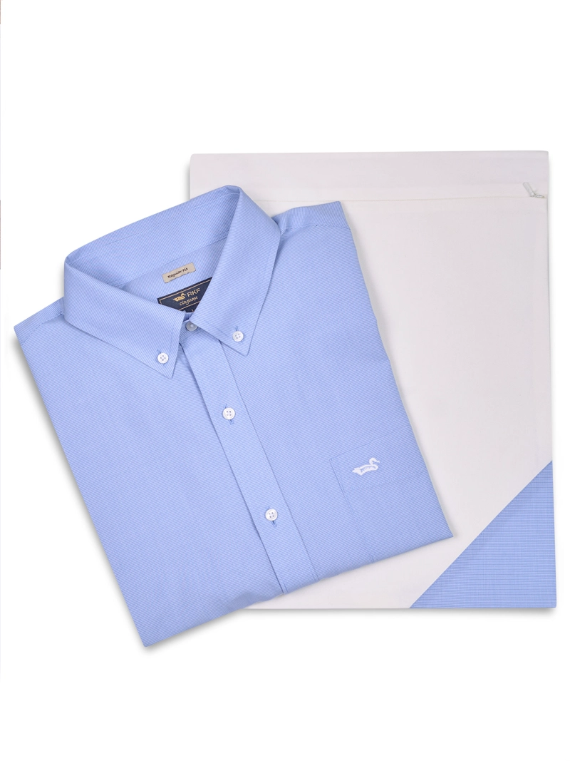 CAMISA CUELLO BUTTON-DOWN HOMBRE WF PB AZUL ROCKFORD - 6