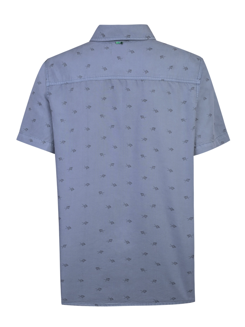 CAMISA TENCEL HOMBRE TENCELPRINT AZUL ROCKFORD - 2