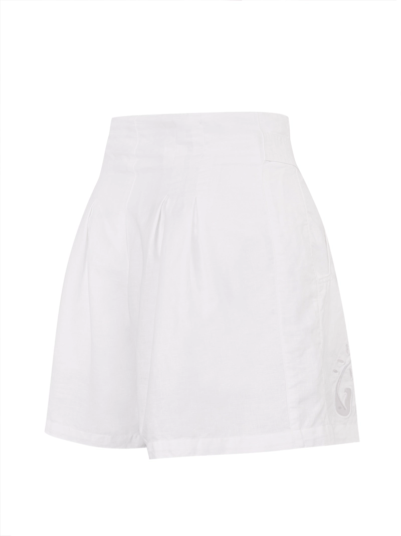 SHORT LINO MUJER CROFT BLANCO ROCKFORD - 2